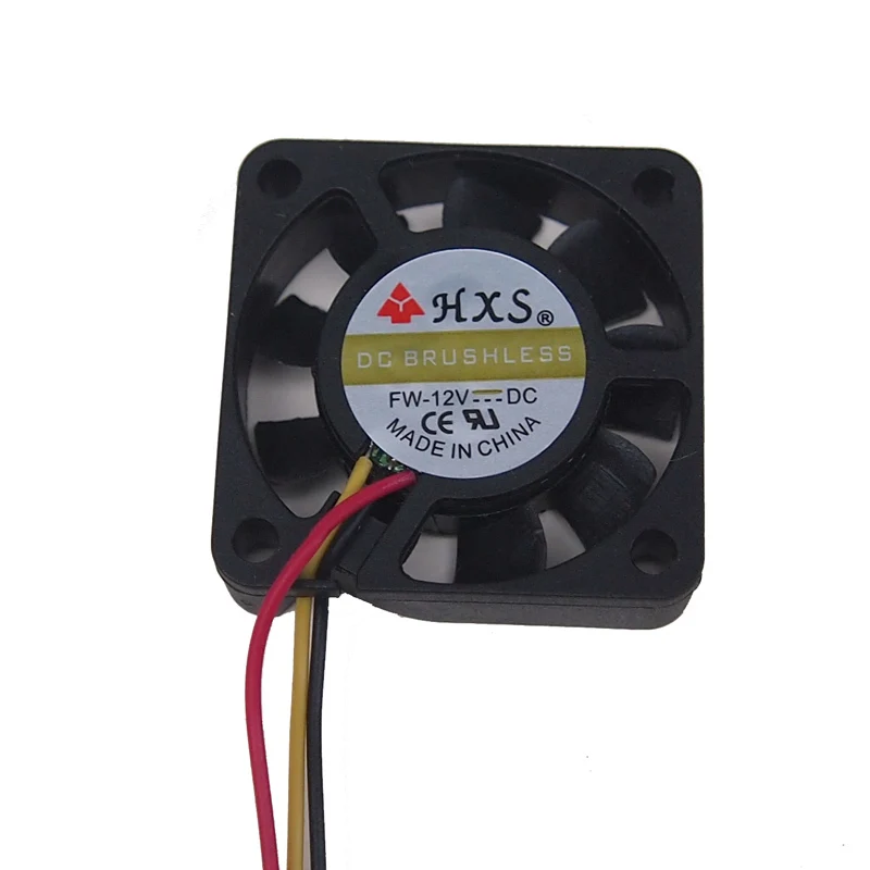 1 шт. черный 4 см 2pin (или 3pin) 12 В 40 мм x 10 4010 бесщеточный DC vga вентилятор ПК Охлаждение