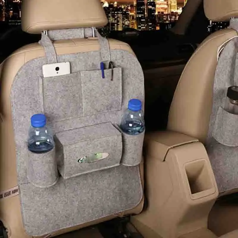 ZDPARTS Автомобильная сумка Органайзер на заднюю панель для Volkswagen VW Passat B6 B5 Golf 4 5 7 6 Fiat