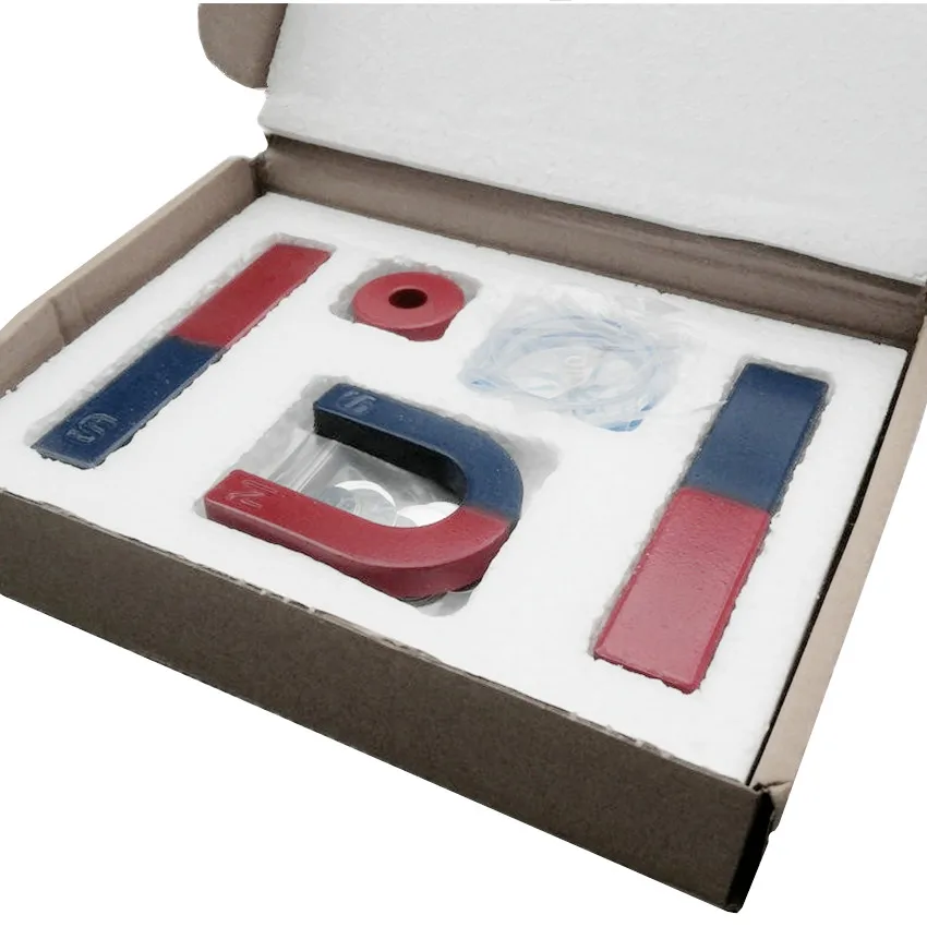 Набор Магнитных учебных инструментов U образный магнит в форме подковы и компас с