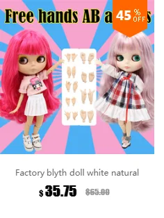 Фабрика blyth кукла 1/6 bjd кукла с одеждой обувь или новое лицо голая кукла 1/6 30 см