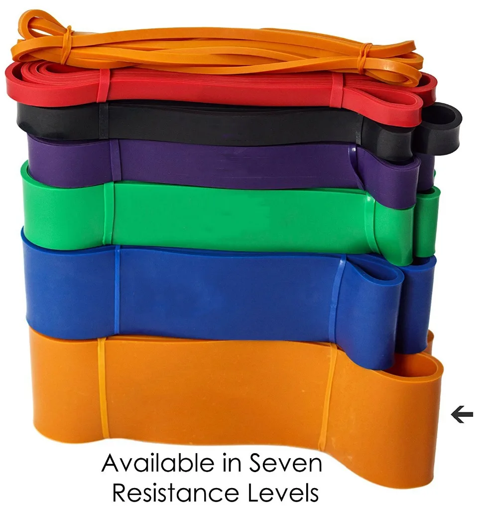 Латекс Stretch Упражнение повязку задняя нога Фитнес эластичные ленты для