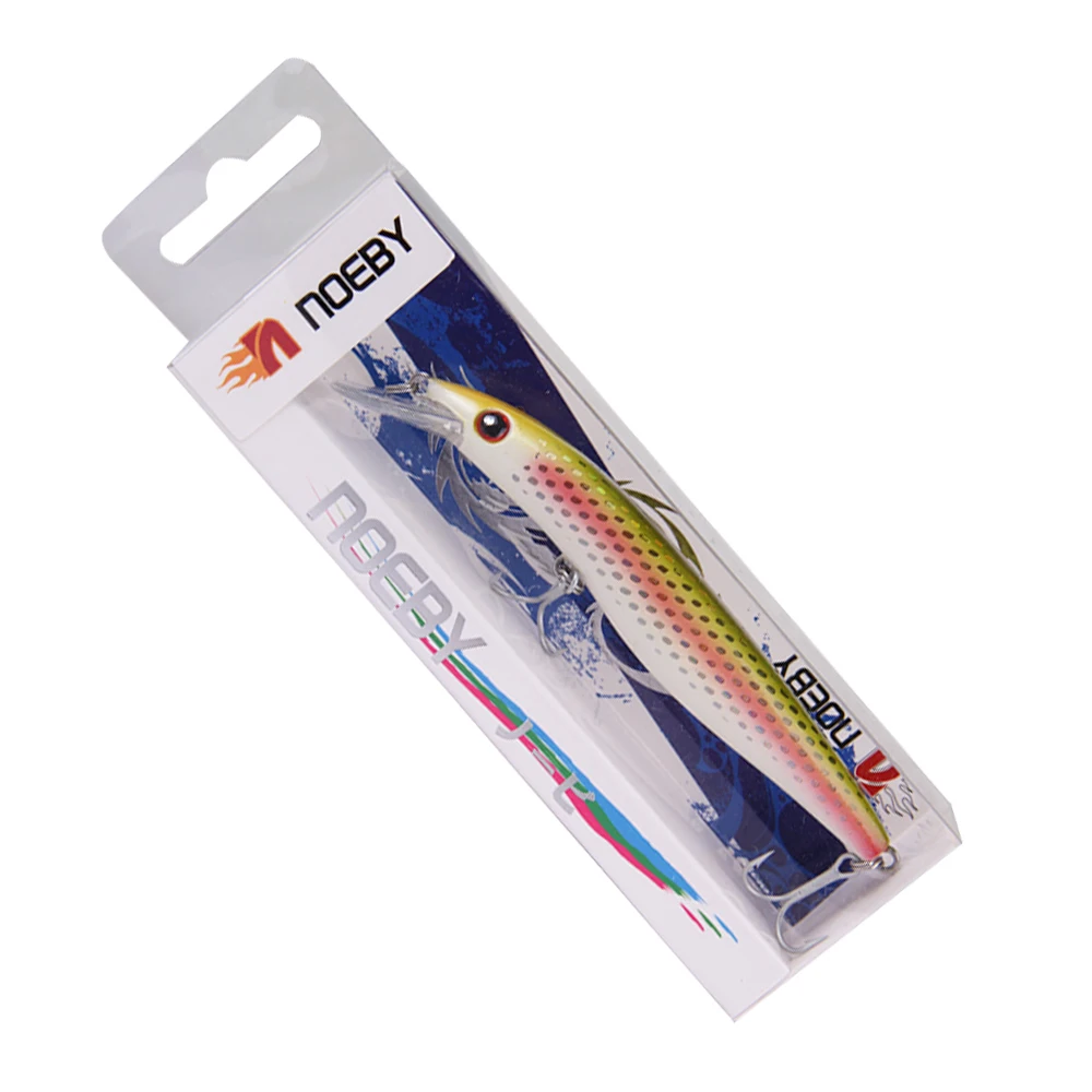 NOEBY 2pcs/lot Floating Minnow Bass Pike Carp Walleye Trout Plastic Fishing Wobbler Hard Baits Swimbaits Artificial Lure Sea | Спорт и