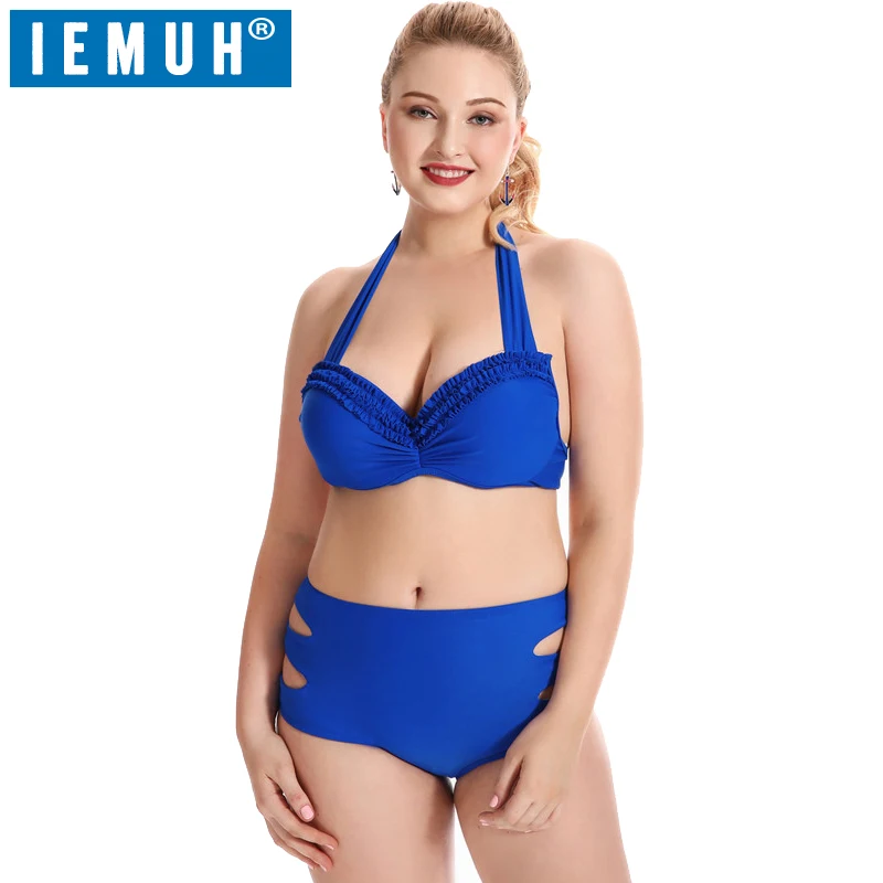 Iemuh брендовые пикантные бикини Для женщин купальник летом высокая талия