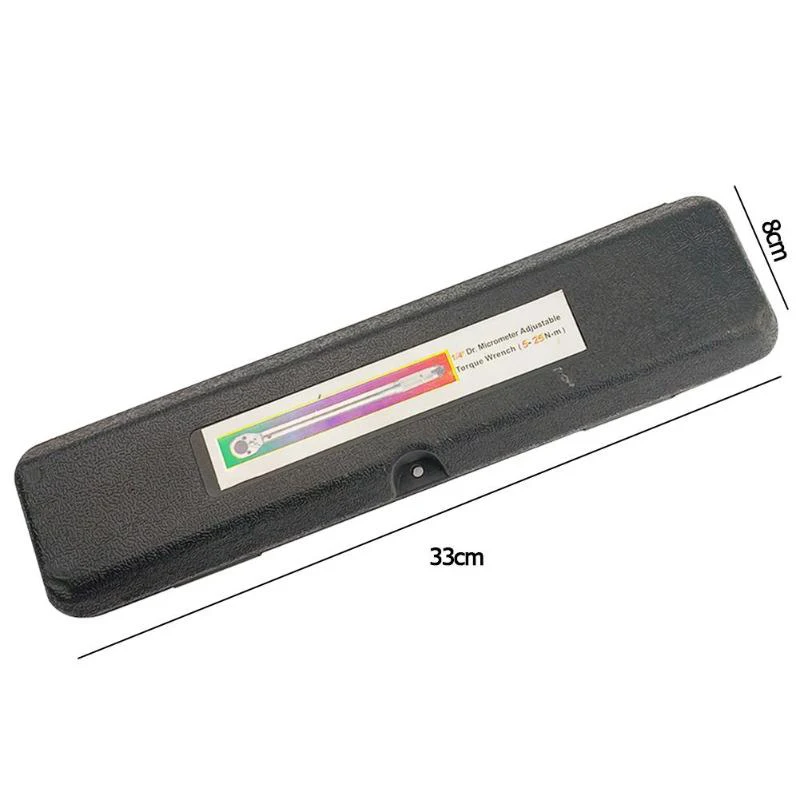 1/4 дюйма Многофункциональный приводной динамометрический ключ 5-25нм