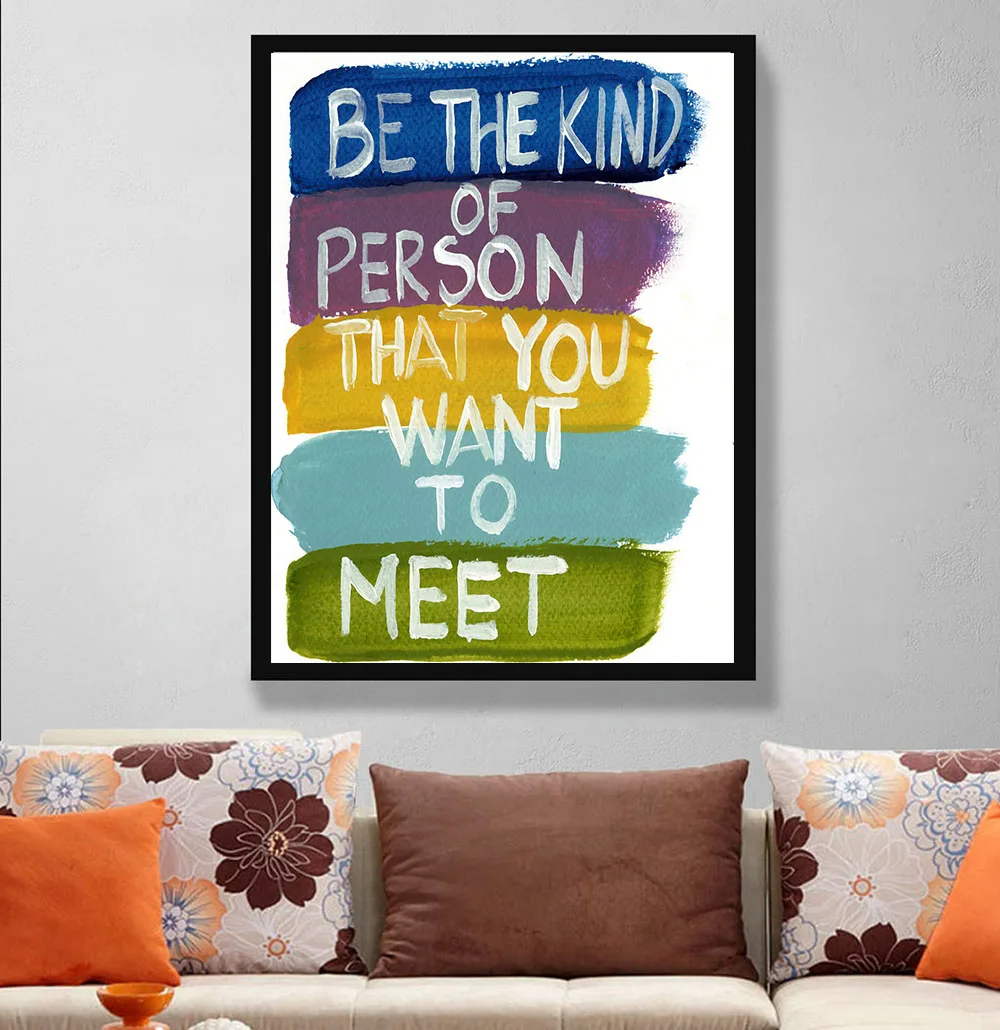 Успех-Мотивационная Цитата жизни минималистичное искусство холст плакат печать