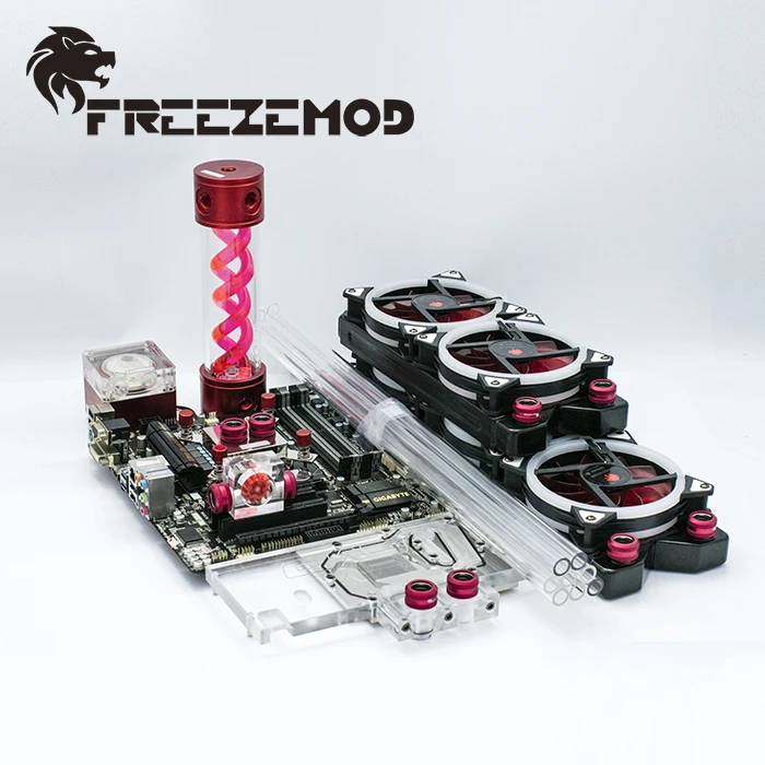 Компьютер FREEZEMOD система водяного охлаждения профессиональный набор 4 для жесткой