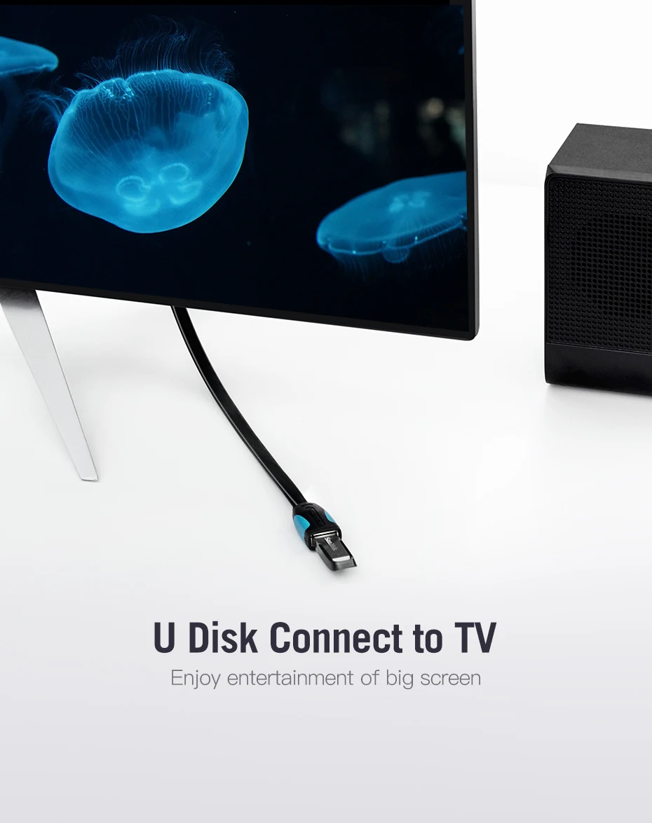 Кабель Vention USB 3,0, Суперскоростной USB кабель-удлинитель «Папа-мама», 0,5 м, 1 м, 1,5 м, 2 м, 3 м, USB кабель-удлинитель для передачи данных и синхронизации