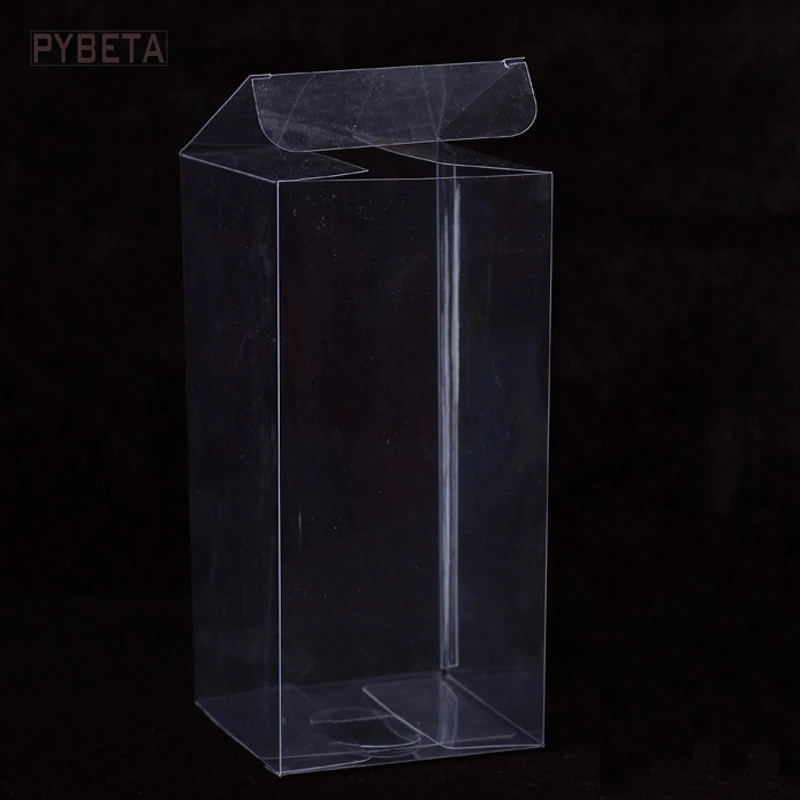 Прозрачная пластиковая коробка из ПВХ 50 шт. 3*3 * высота|box transparent|box toysbox box |
