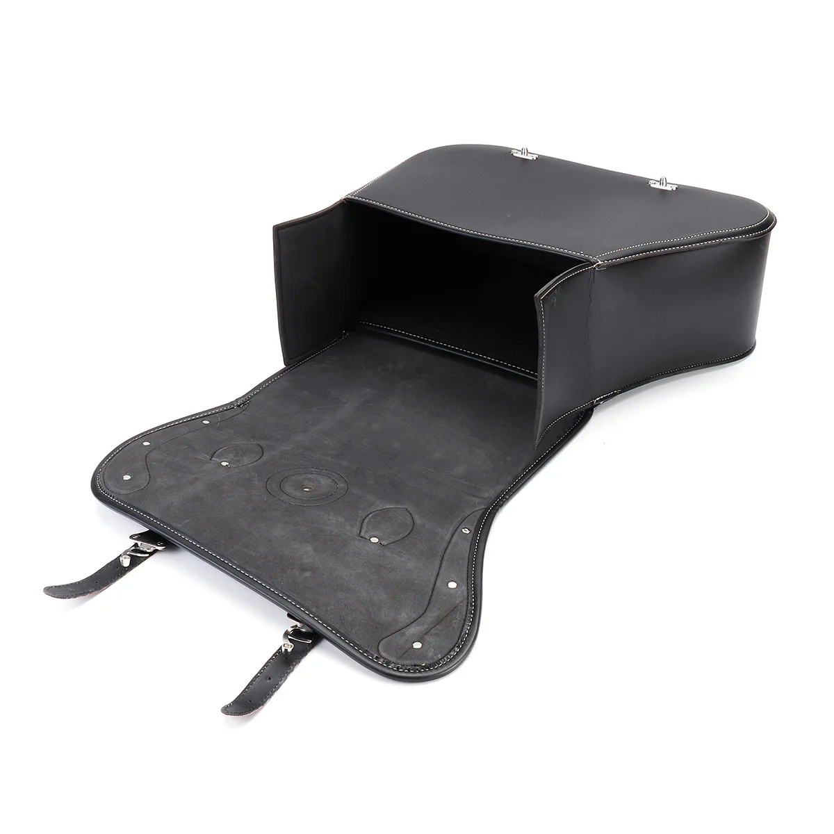 

1 Pair PU Leather Universal Motorbike Saddlebags Motorcycle Side Tool Tail Bag Storage Luggage Trunk Saddle Bags For Davison