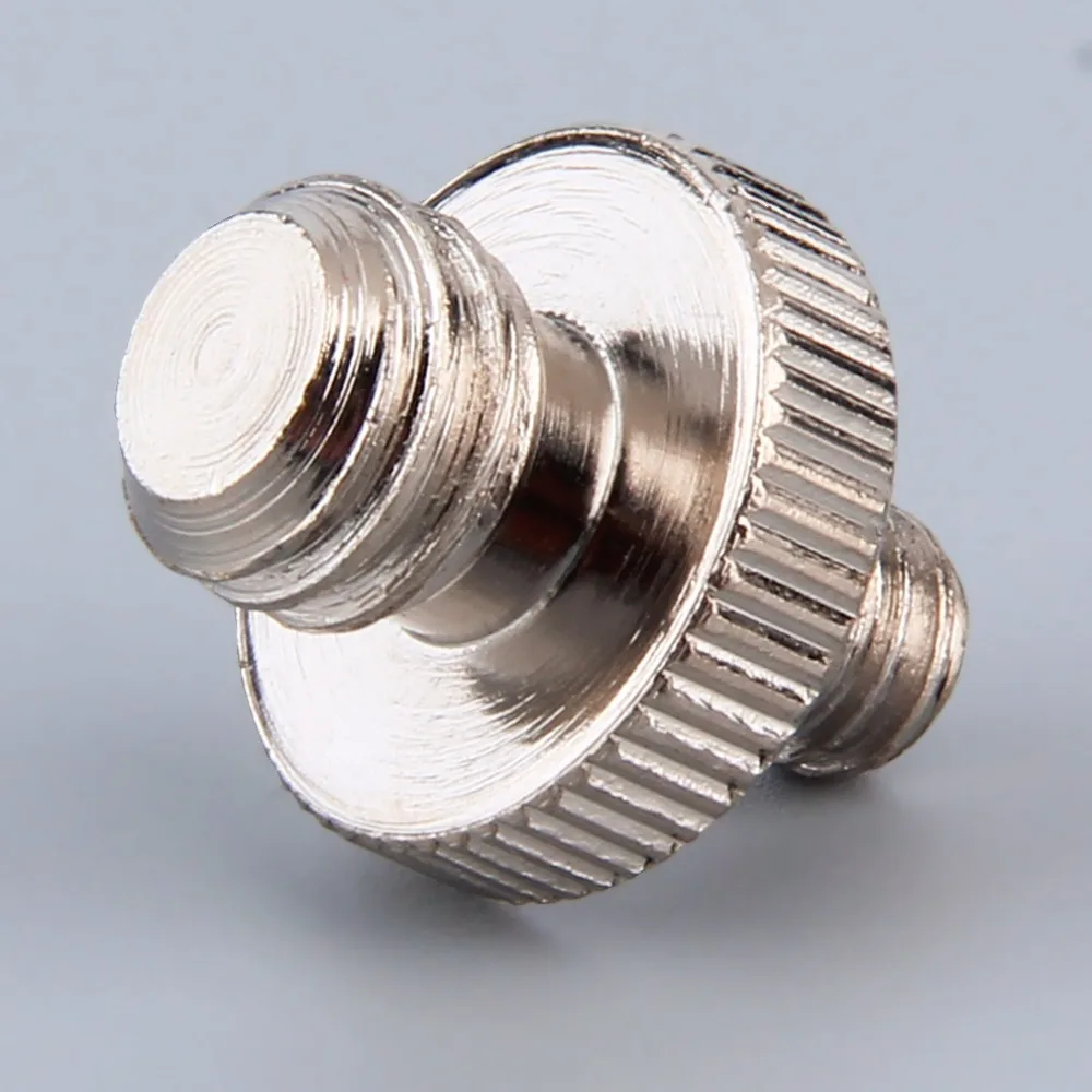 1/4 &quotПапа до 3/8&quot Мужской резьбовой металлический винт адаптер для камеры штатив