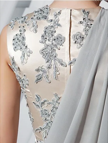 Индийский стиль Сари платье серебряное vestido de festa Robe de soiree аппликация вечерние платья бисером Vestidos Longo