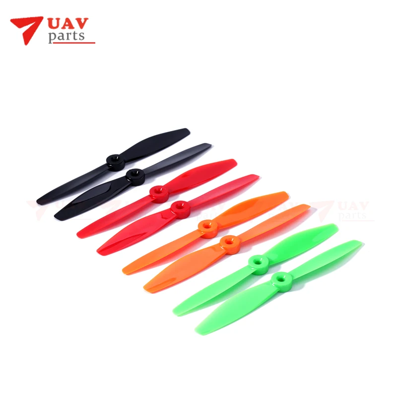 4 пары DYS FPV Racing propeller 6040 CW/CCW PC Material Red Orange Props for kit 250 280|fpv racing|6040 propellercw |