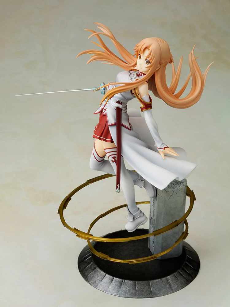 Новые японские аниме меч искусство онлайн Asuna ПВХ экшн Фигурки игрушки 22 см