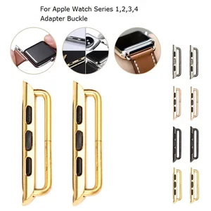 Подлинная бесшовная металлическая пряжка на ремешке для Apple Iphone 38 мм 42 мм