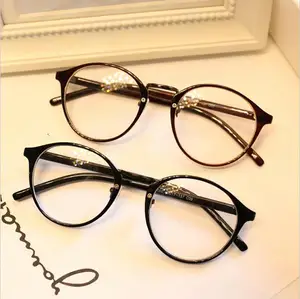 Милые стильные винтажные очки, женские очки в круглой оправе, оптические очки в оправе, женские очки