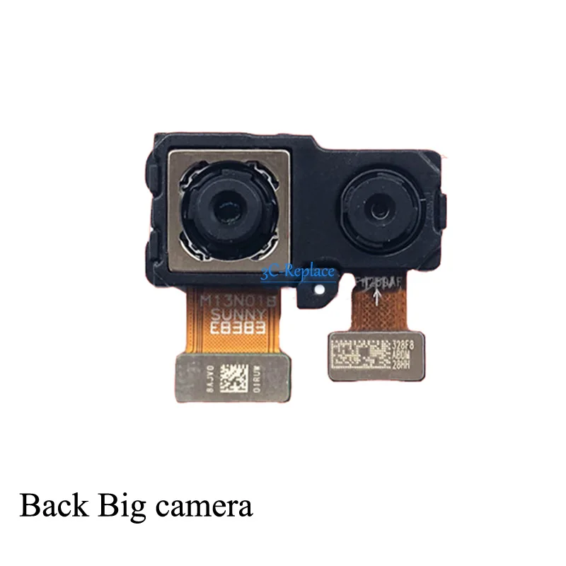 Back Big Camera Для huawei Honor 10i основная задняя большая камера Малая фронтальная камера гибкий кабель лента - Цвет: Back Big Camera