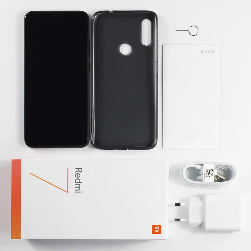 Xiaomi Redmi 7 глобальная версия 3 ГБ ОЗУ 64 Гб ПЗУ смартфон Google Play 12 МП двойная камера