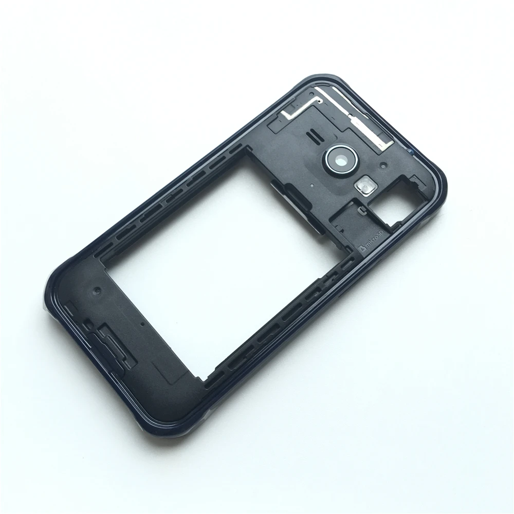 Новый корпус с рамкой средней пластины + Боковая кнопка стеклянный объектив для