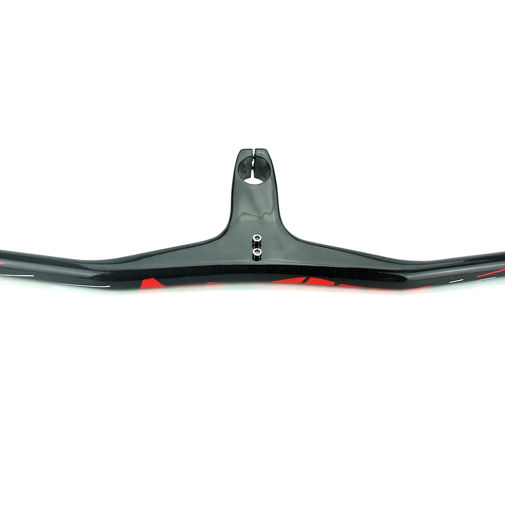 ULLICYC Manillar Carbono MTB велосипедный стояк однообразный Интегрированный руль со стволом 3 к черный глянец/матовый углеродный руль YT966
