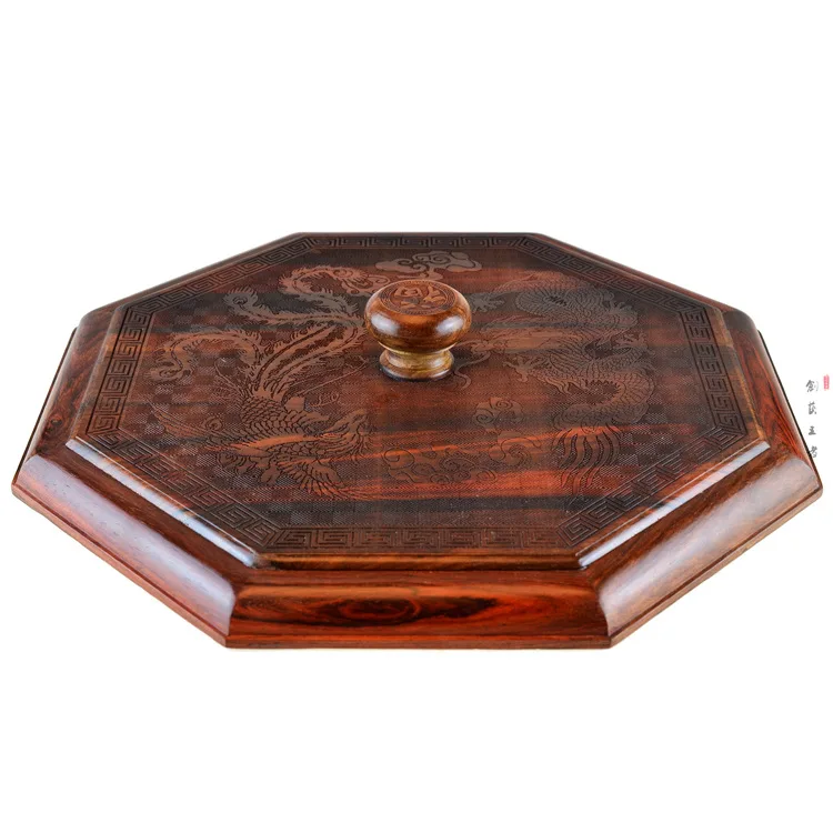 Красное дерево фрукты большой лоток семян дыни конфеты блюдо красное мебель