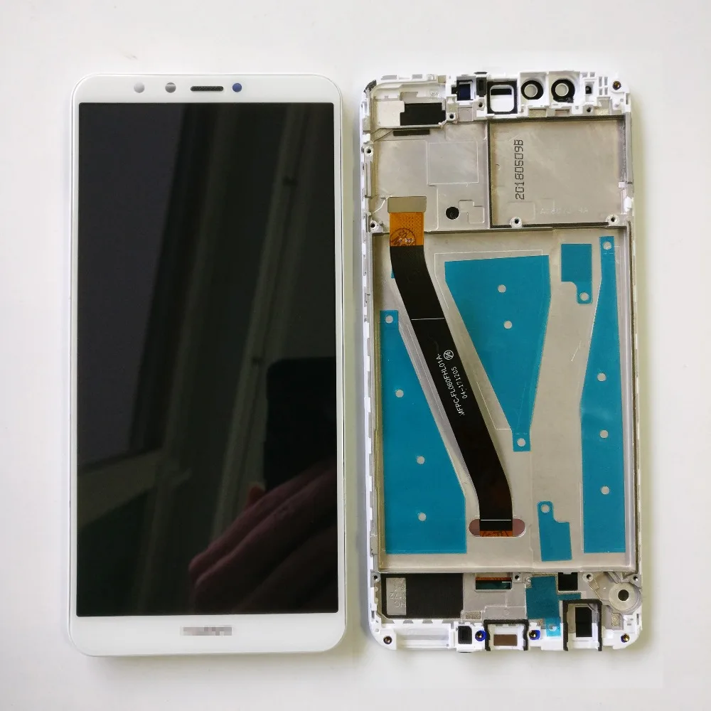 Белый/черный для Huawei Y9 2018 FLA-L22 FLA-LX2 FLA-AL00 FLA-LA10 ЖК-дисплей + сенсорный экран