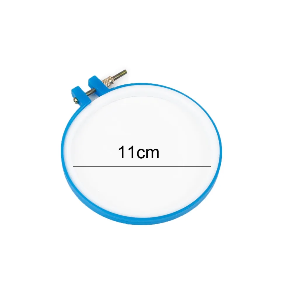 1 шт. инструмент для вышивки крестом случайных цветов круглая вышитая рамка из