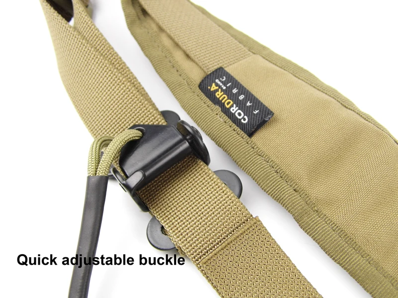 2 Точки Тактические Sling Quick Настройка ватник винтовка оружие Слинг Рюкзак