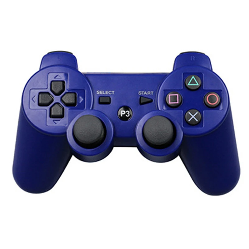 blue Для PS3 контроллер беспроводной Bluetooth геймпад джойстик для SONY Play Station 3 джойстик для Playstation 3 PC Dualshock контроллер - Цвет: blue