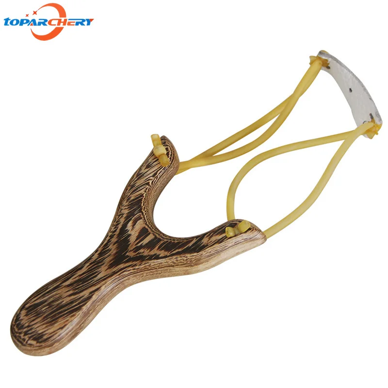 Ручной работы Рогатка мощная Охотник охотничья катапульта крепкий слинг с