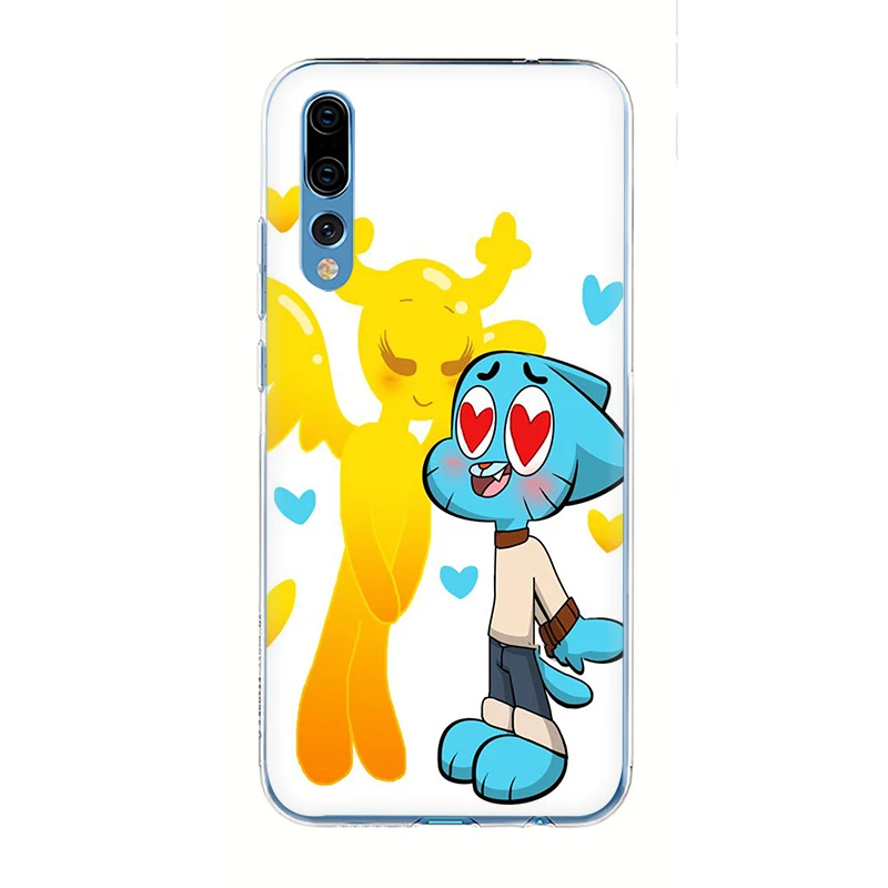 Удивительный мир Gumball жесткий чехол для телефона huawei P8 P9 P10 P20 P30 Pro Lite Mini P Smart Z Plus - Цвет: H11