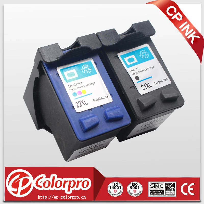 CP 2PK 21 22 Замена для HP21XL 22XL чернильный картридж HP Deskjet 3915 3920 3930v D1530 D1320 D1360 D1420 D1520 D2330
