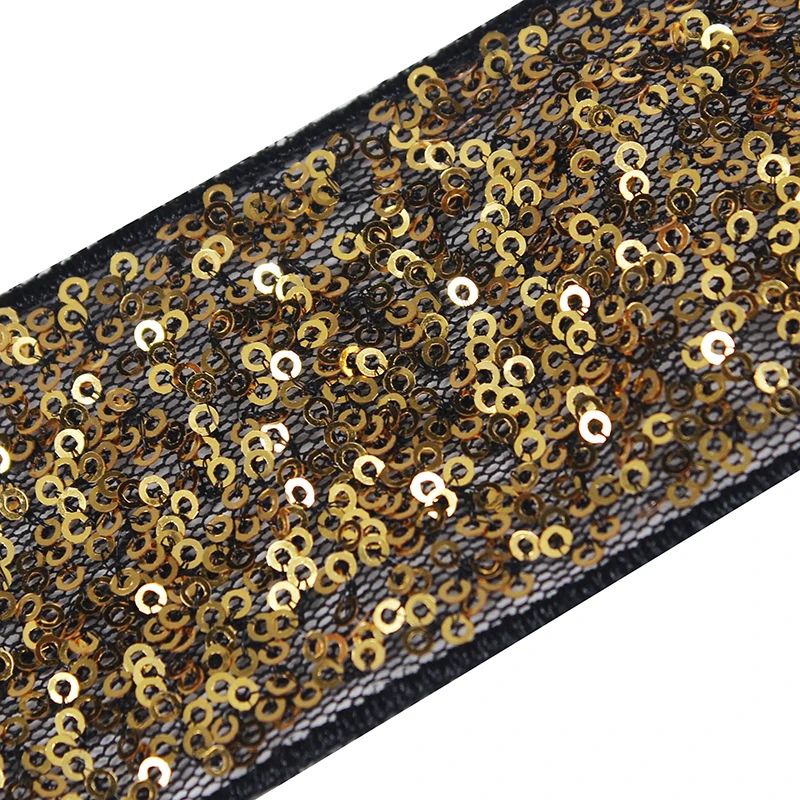 20 ярдов украшение для одежды из бисера и Золотых Блесток|sewing accessories|lace motifslace ribbon