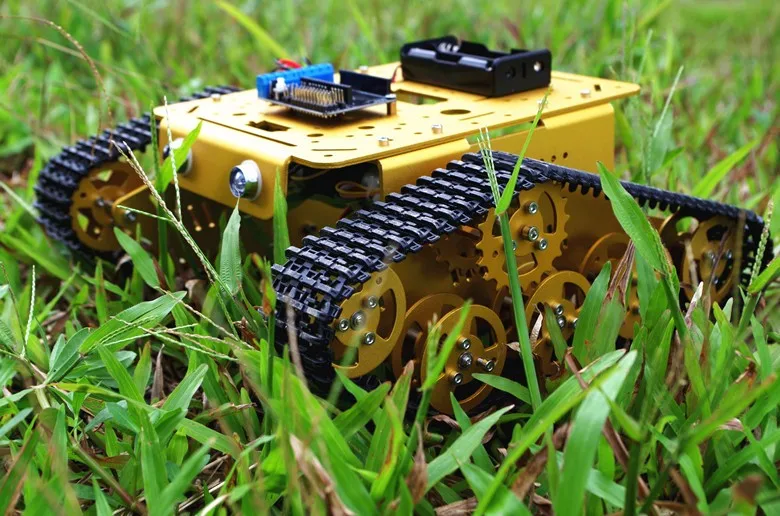 RC WiFi Робот Танк автомобиль шасси управляется Android/iOS Телефон на основе Nodemcu ESP8266
