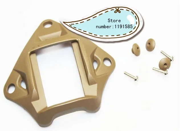 Алюминиевый шлем Ops core Vas Shroud lightweighting ночное видение NVG Mount Tan сушеная Каракатица