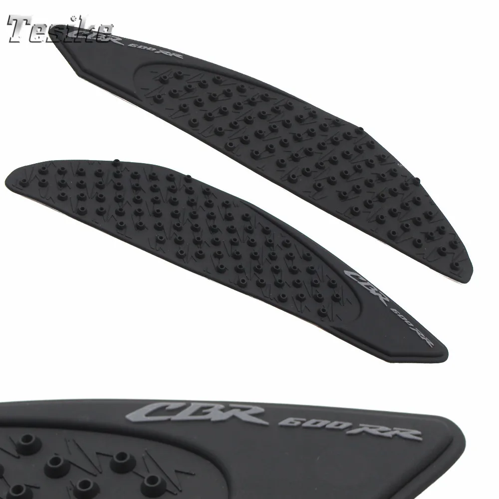 High quality For HONDA CBR 600 RR 600RR CBR600RR F5 2007 - 2012 Motorcycle Tank Pad Side Gas Knee Grip Stickers Black | Автомобили и