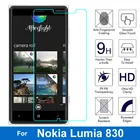 2.5D 9H Высокое качество защитный чехол для nokia lumia 830 Защитная пленка для nokia 830 аксессуары для телефонов стекло двойная sim
