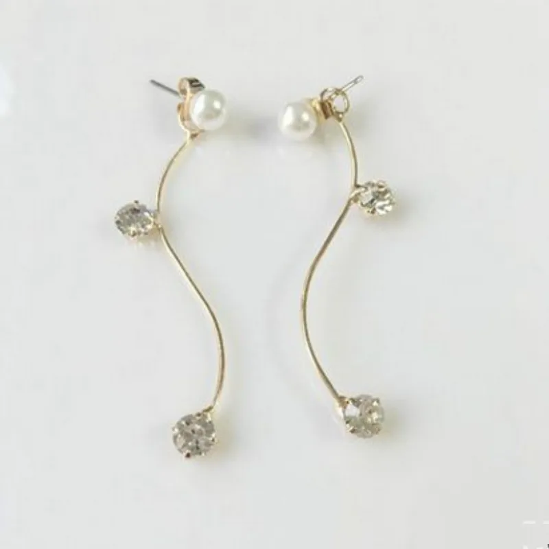 Горячая Распродажа серьги бриллианты разы после бриллианта Boucle D'oreille модные