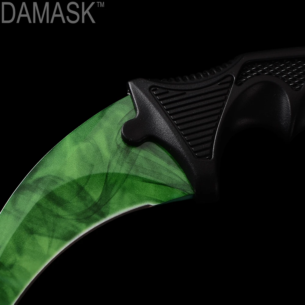 Damask Karambit CS GO нож Походный тактический для выживания Портативный защитный EDC