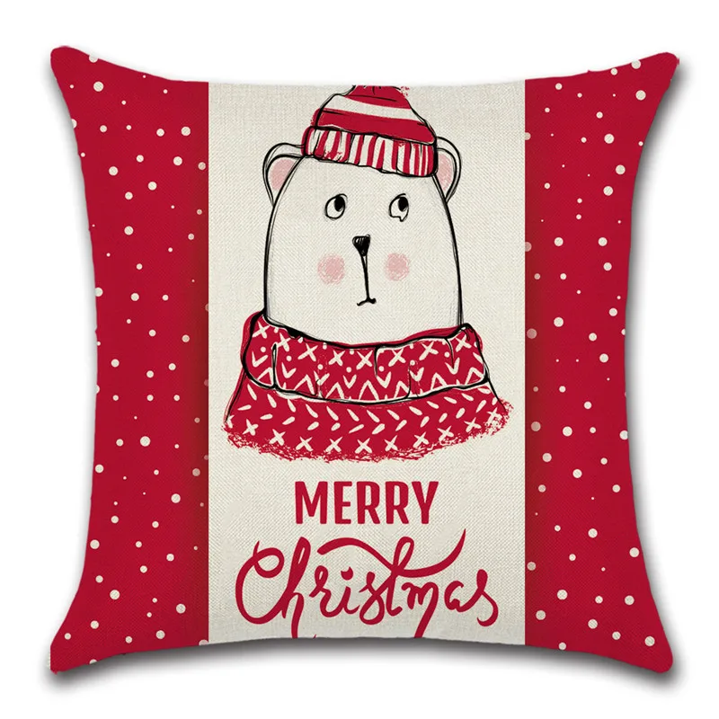 Наволочка с мультяшными животными собаками наволочка рисунком Счастливого