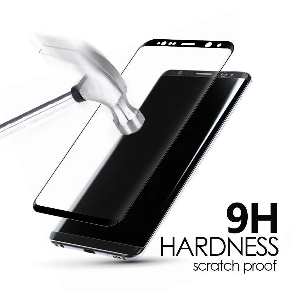 

10pcs 3D Full Curved Screen Protector Tempered Glass For Samsung Galaxy S9 Tempered Glass For Galaxy S9 Plus Glass Case Friendly