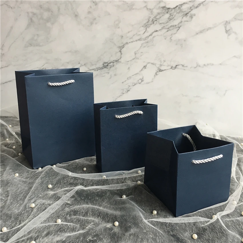 

10pcs/lot High Quality Blue Cardboard gift box Bracelet Bangle Jewelry Watch Box Present Holder Christmas Birthday Gift Box