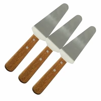 3 pieces in pizza shovel wooden handle peel wholesales kitchen restaurant pie bakery server tool pizza equipment