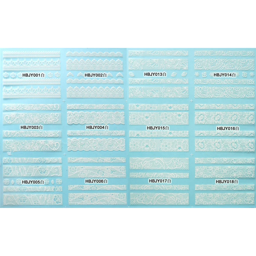 Самоклеящаяся 3d наклейка для дизайна ногтей 12 листов золотистые серебристые