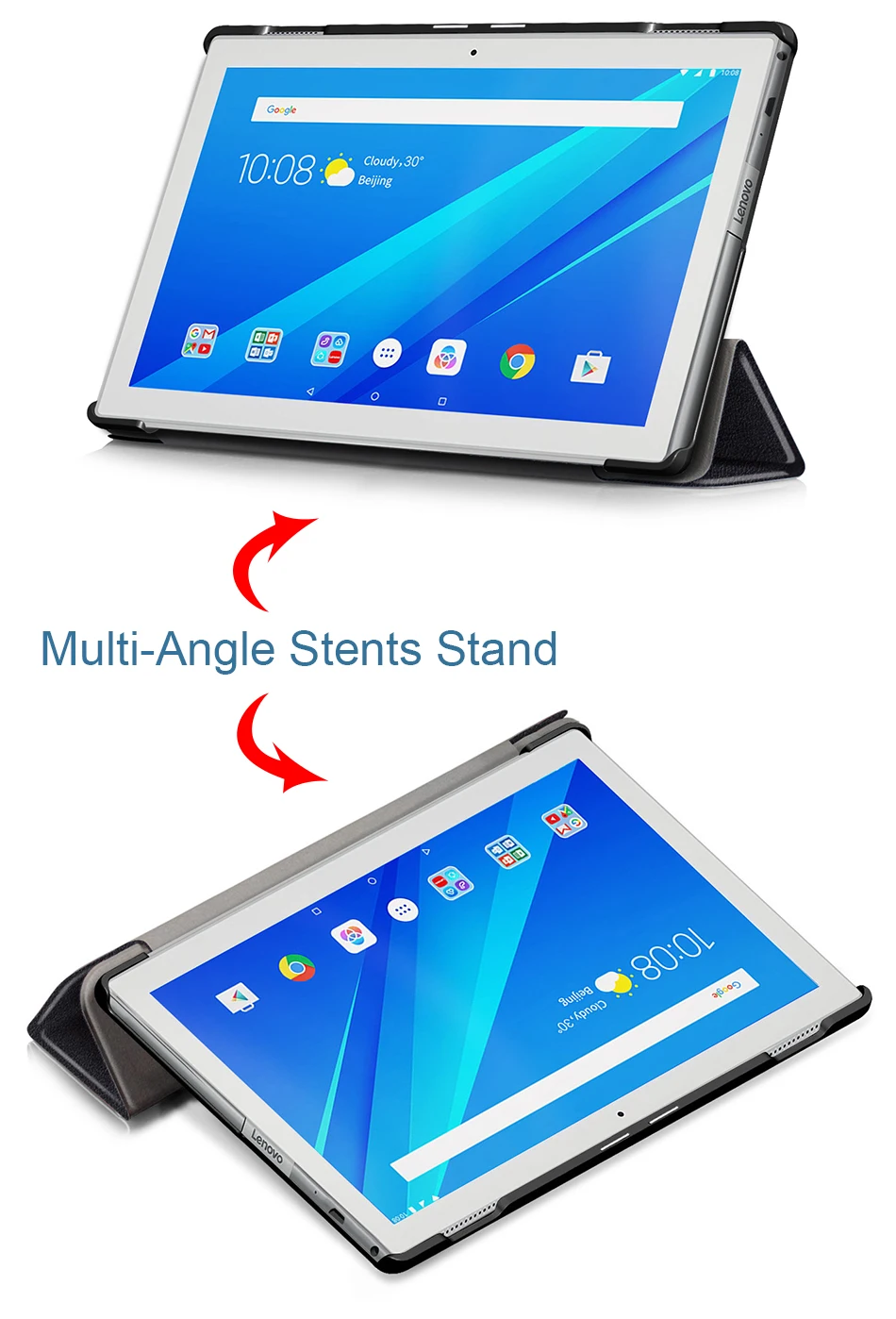 MTT чехол для lenovo Tab4 10, выпуск 10,1 дюймов, TB-X304F/N/L, тонкий, из искусственной кожи, откидной, умный чехол, милая собака, чехол для планшета