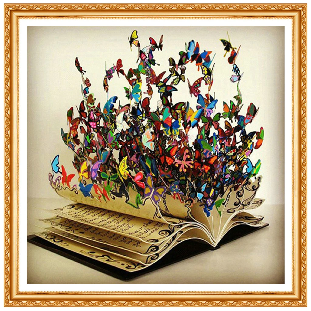 Алмазная вышивка распродажа Бабочка 5D алмазная живопись полностью квадратная