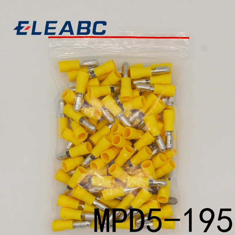 MPD5.5-195 MPD5-195 100 шт. в форме пули мужское изоляционное соединение мобильное радио VHF