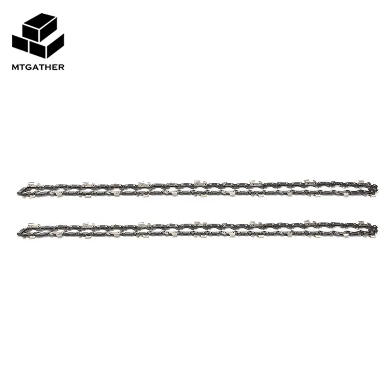 MTGATHER 2X14 дюймов 52 звеньев Бензопила Цепная пила шаг 3/8LP 050 Калибр бензопила лезвие для садовых инструментов