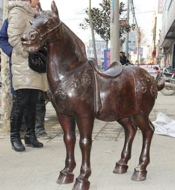 Оптовая продажа фабрики 52 &quotОгромный Китайский Бронзовый Народная успех Зодиак