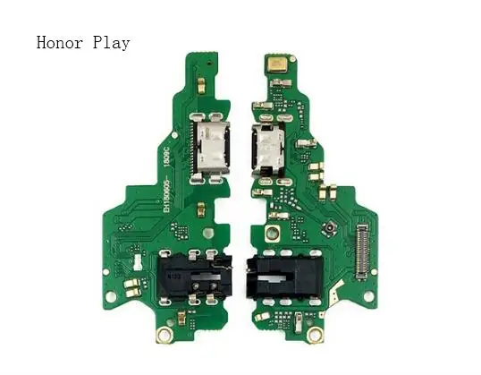 Плата микро-док-станции с USB-портом для зарядки и гибким кабелем Huawei Honor Play V9 Maimang