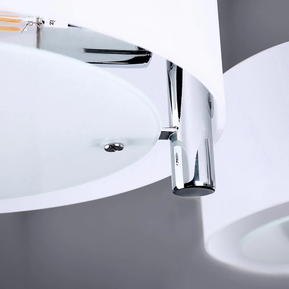 2017 современные поверхностного монтажа Открытый Подвесные Светильники Crystal White